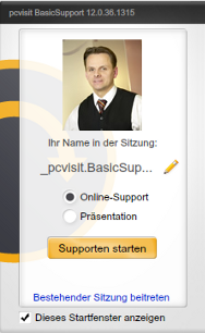 Fernwartung per pcvisit