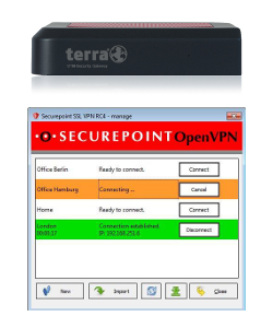 Securepoint Black Dwarf VPN-Gateway